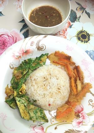 รูปของ ข้าวคลุกน้ำพริกกะปิ