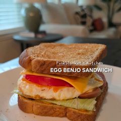 Egg Benjo Sandwich 🥪 A picture of Egg Benjo Sandwich 🥪.