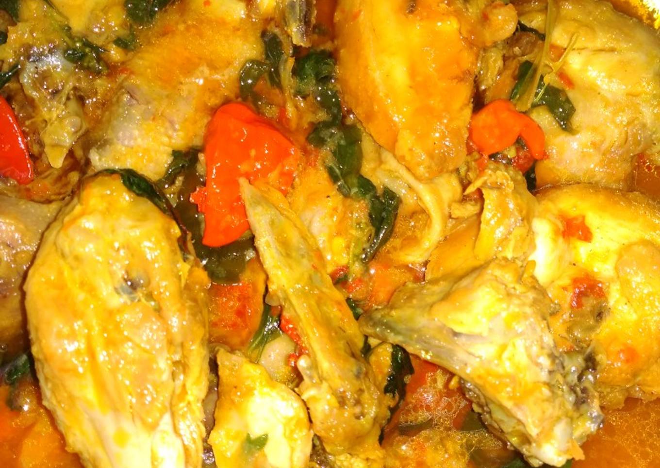 Ayam rica rica kemangi