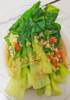 Foto resep Pakcoy Siram Bawang Putih