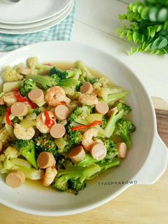 Foto resep Tumis Brokoli Udang