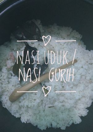 Foto resep Nasi uduk ricecooker