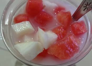 Resep Mudah Es Buah super simple :) Enak Sempurna