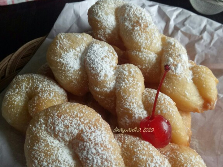 Resep Kkwabaegi (Donat Kepang) Anti Gagal