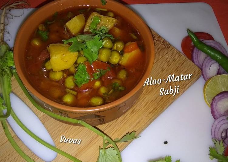 How to Prepare Homemade Aloo Matar Sabji