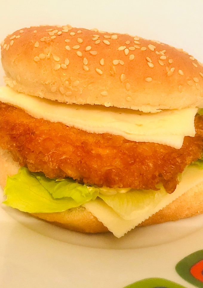 Una foto de Hamburguesa crispy chicken