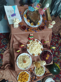 عکسی از دستور میز یلدا