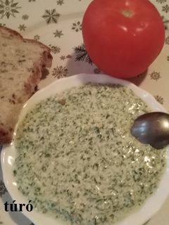 Rukkolás túró recept fotója