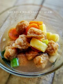 Foto resep Sup Bola-Bola Udang Ayam