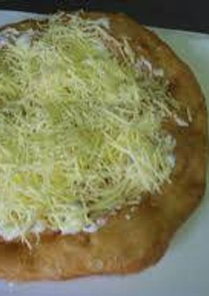 Lángos recept fotója