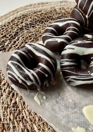 Una foto de Donuts de almendra