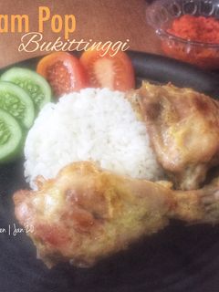 Foto resep Ayam Pop Bukittinggi