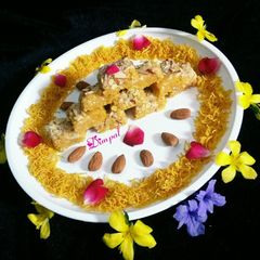 A picture of Sev barfi.