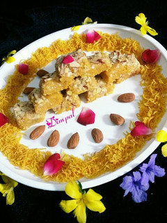 A picture of Sev barfi.