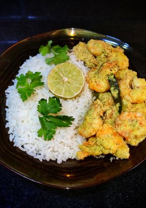 ভাপা চিংড়ি (bhapa chingri recipe in Bengali) রেসিপির প্রধান ছবি