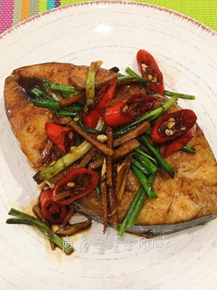 醬煎土魠魚 的食譜成品照片