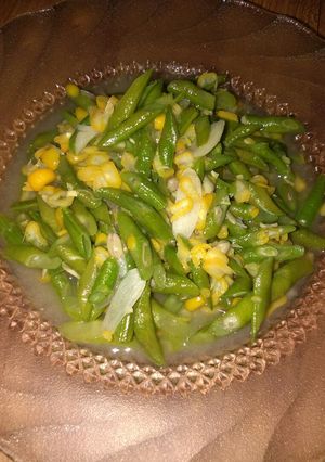 Foto resep Tumis Kacang Panjang Jagung Manis