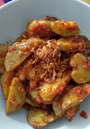 Foto resep Jengkol balado sederhana