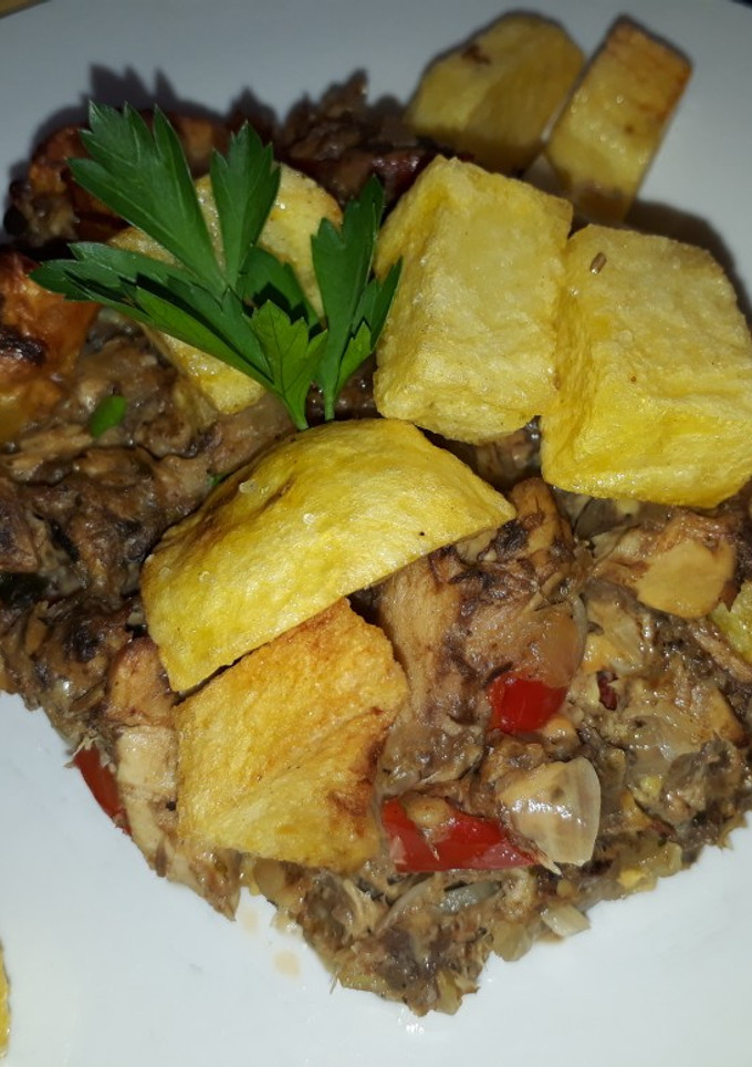 Una foto de Fricasé de jurel económica y rica