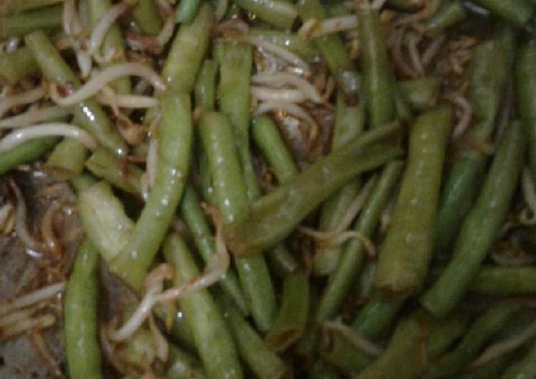 Tumis Toge Kacang Panjang