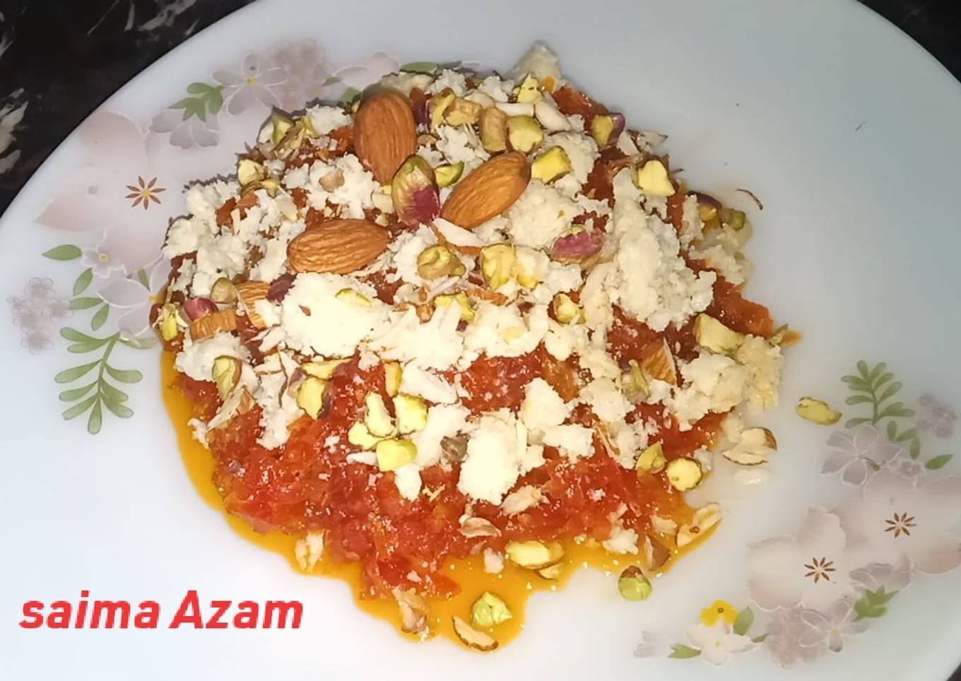 Gajar ka halwa😍 گاجر کا حلوہ😋