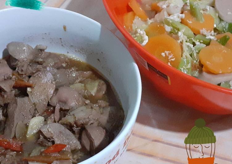 Resep Capcay Nyemek Ampelaati Kuah Kecap, Lezat Sekali