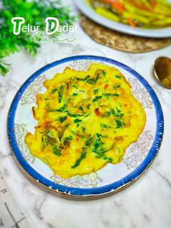 Foto resep Telur Dadar Sawi