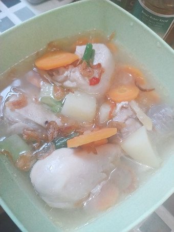 Anti Ribet, Bikin Sup Ayam Rebus Bawang Jahe Bahan Sederhana