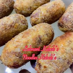 A picture of Labnani Kabab |Noodles kabab|.