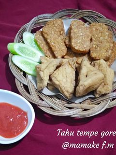 Foto resep Tahu tempe goreng