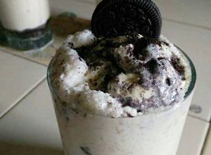 Una foto de Merengada de oreo