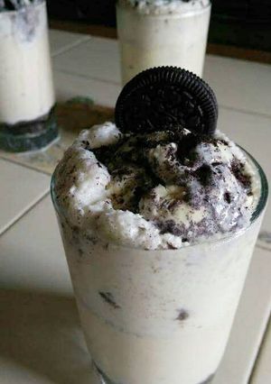 Una foto de Merengada de oreo