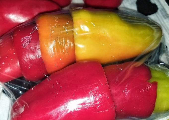 (Заготовки) заморозка перца для фаршировки на зиму