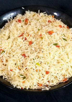 A picture of Vegetable fried rice.