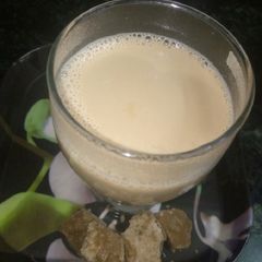 Jaggery tea A picture of Jaggery tea.