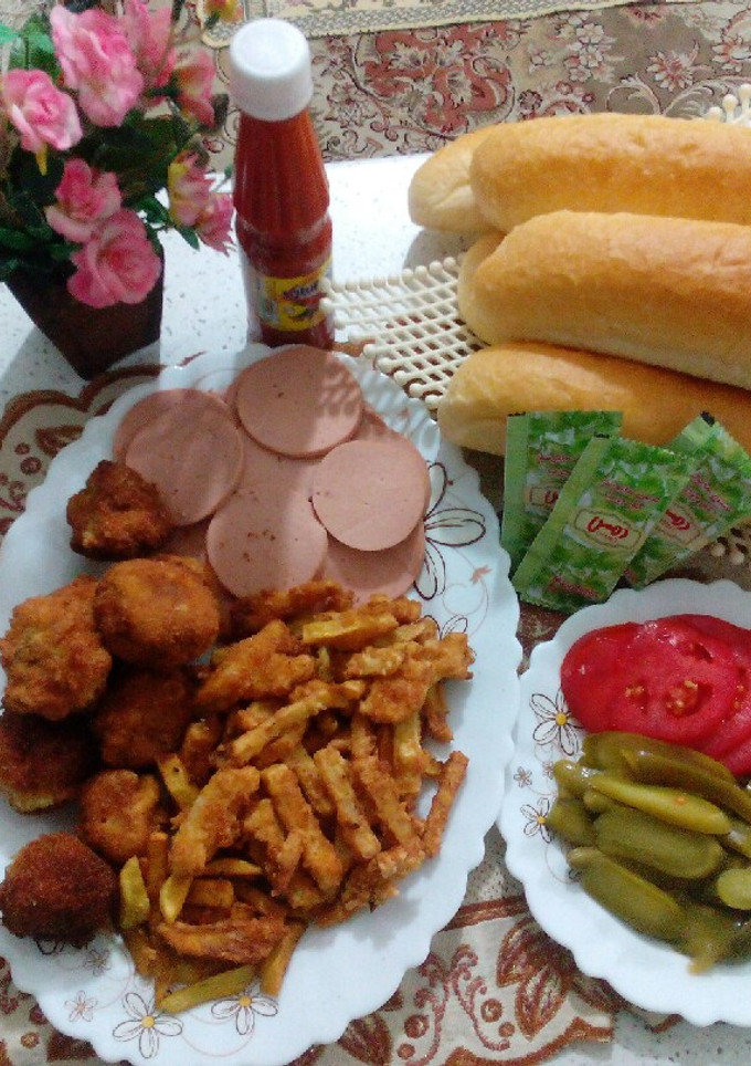 عکسی از دستور قارچ سیب زمینی سوخاری
