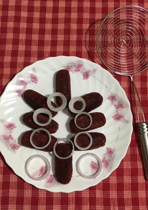 A picture of Beetroot Cutlets.