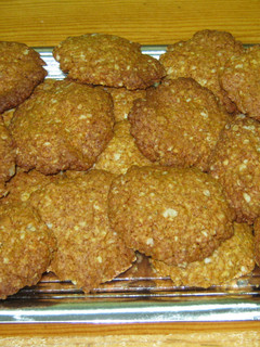 Una foto de Galletas integrales de avena y almendra. Apto para personas con diabetes