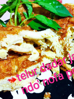 Foto resep Telur dadar jamur