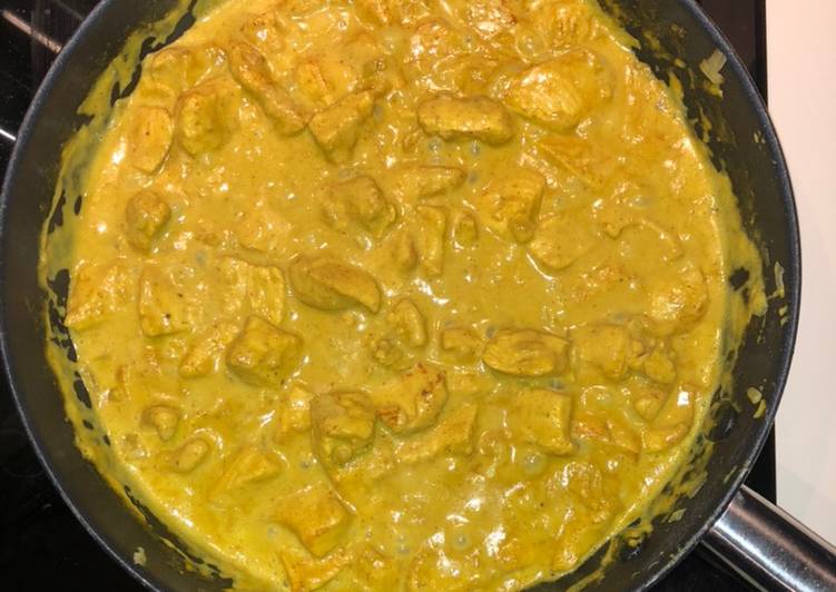 Recette de Tous les soirs de la semaine Poulet au curry