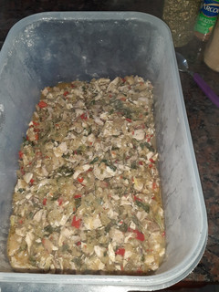 Una foto de Picadillo para empanadas de pollo. Grace