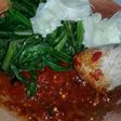 Rujak Kangkung Sambel Asem