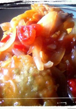 Foto resep Tempe Saus Asam Manis non MSG