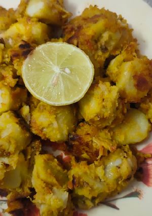 बेसन वाली अरबी(Besan wali Arbi Recipe in hindi) रेसिपी मुख्य फोटो