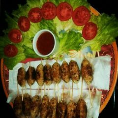 Chicken Kaafta Kabab😍😋 A picture of Chicken Kaafta Kabab😍😋.