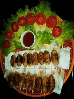 A picture of Chicken Kaafta Kabab😍😋.