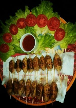 A picture of Chicken Kaafta Kabab😍😋.