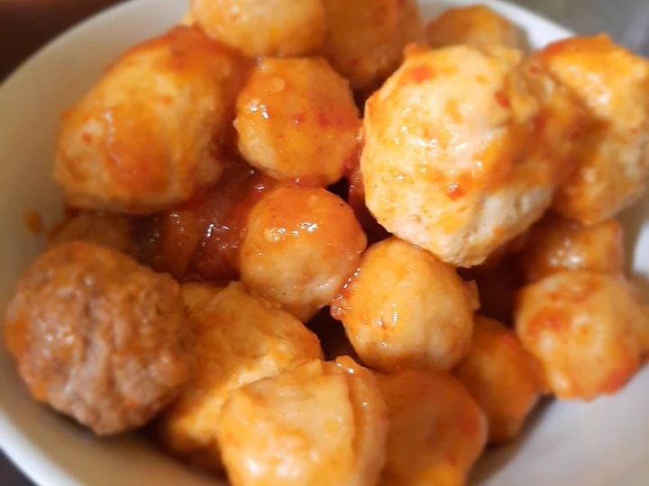 Cara Mudah Membuat Resep 18. Pentol/bakso mercon yang Menggugah Selera Anti Ribet, Menggugah Selera