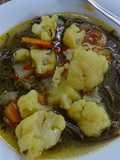 Vegyes zöldségleves, Soba tésztával!
