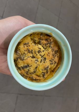 Hình của món Bánh Mì Chuối Nướng.
